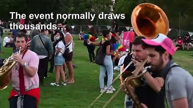Music, dancing as hundreds attend annual Jerusalem Pride parade