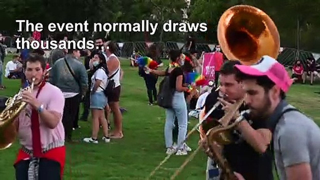 Music, dancing as hundreds attend annual Jerusalem Pride parade