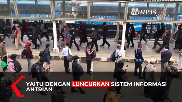Antrean KRL Mengular Lagi, PT KCI Perbarui Sistem Informasi