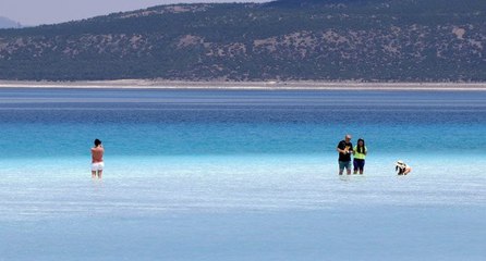 Salda Gölü yine cıvıl cıvıl