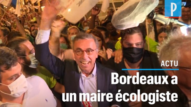 Municipales: victoire historique de l'écologiste Pierre Hurmic à Bordeaux