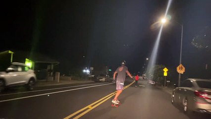 Skater Gets the Speed Wobbles