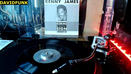 KENNY JAMES - gimme a little sign (1983) [7'inch]