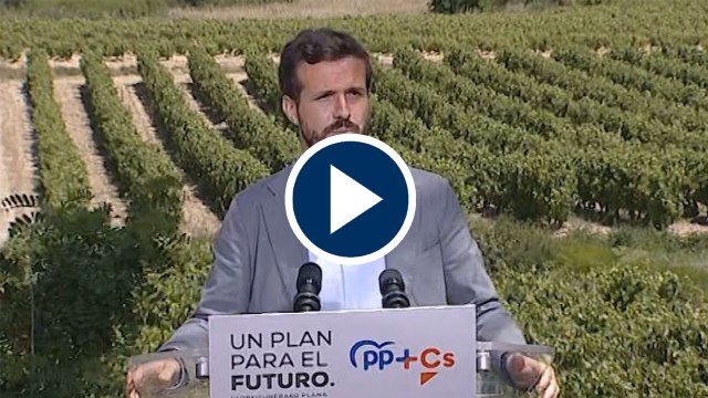 Pedro Sánchez va a freír a impuestos a la ciudadanía, según Casado