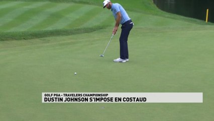 Dustin Johnson s'impose en costaud