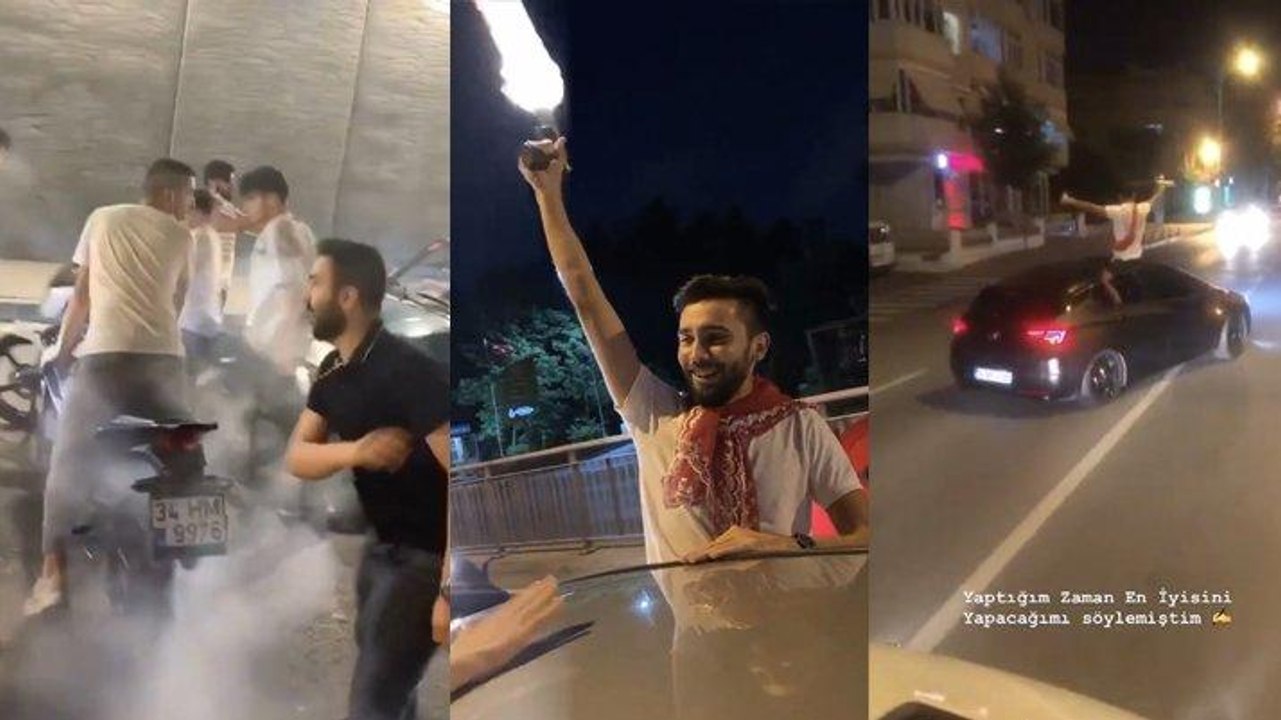 İstanbul’da asker uğurlamalarında dehşete düşüren görüntüler