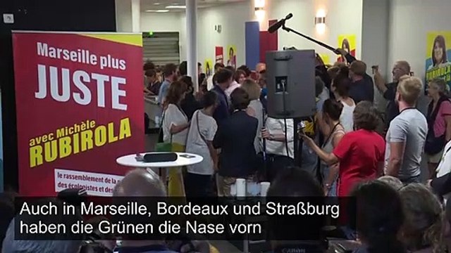 Grüne Welle bei Kommunalwahlen in Frankreich - Macron abgestraft