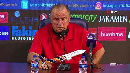 Fatih Terim: Galibiyeti kaçırdık