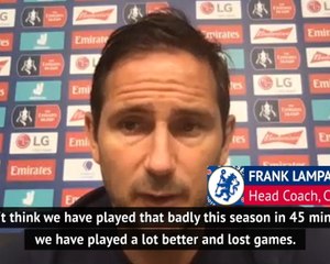 下载视频: Chelsea have played better and lost - Lampard fuming despite FA Cup win