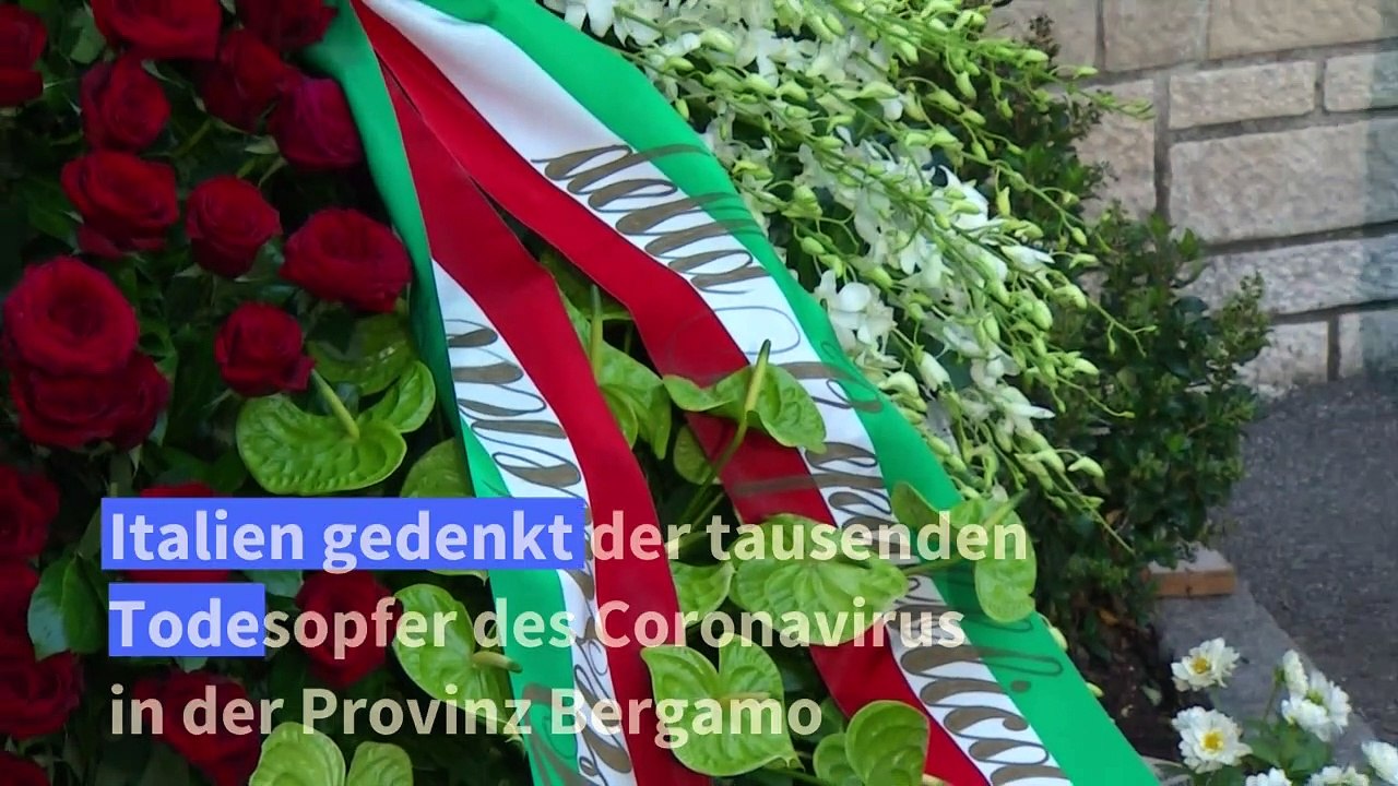 Bergamo gedenkt der corona-toten