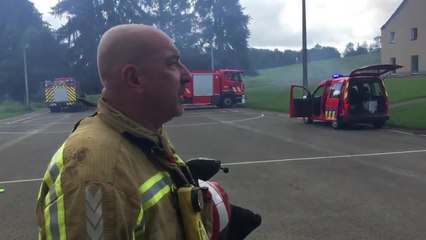 Hamois: important incendie dans une résidence à Schaltin