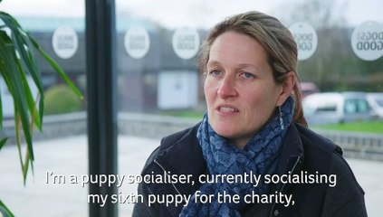 Banbury based charity - Dogs For Good on how they socialise their life-changing puppies