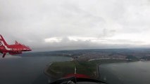 Red Arrows Scarborough Flypast