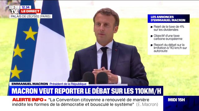 Écologie: Emmanuel Macron est favorable à la réécriture de l'article 1 de la Constitution