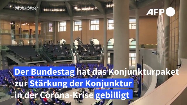 Bundestag billigt Konjunkturpaket mit Mehrwertsteuersenkung