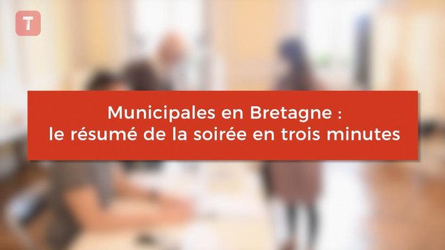 Municipales en Bretagne : le résumé de la soirée en trois minutes