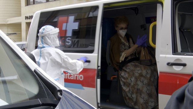 En cuarentena los vecinos del portal de Santander en el que ha habido un brote