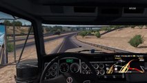 American Truck Simulator 2019 Gameplay Kirim Bulldozer dari Phoenix ke Holbrook