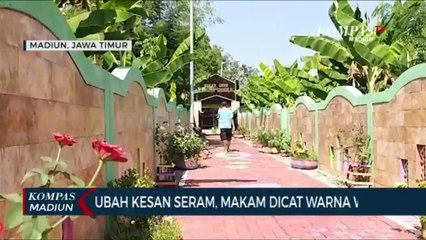 Ubah Kesan Seram, Makam Dicat Warna Warni