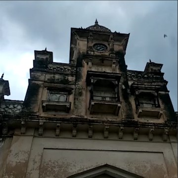 Part of Hyderabad's iconic Chowmahalla Palace collapses after heavy rains