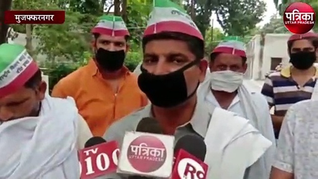 राष्ट्रीय किसान मजदूर संगठन ने अपनी 5 सूत्री मांगों को लेकर डीएम को सौंपा ज्ञापन