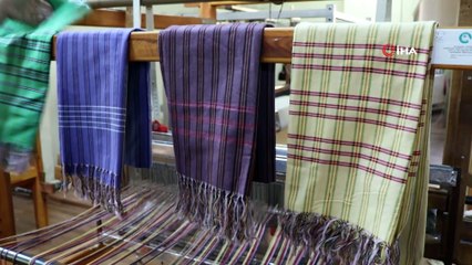 Gazenne kumaşı kadınların elinde yeniden hayat buluyor