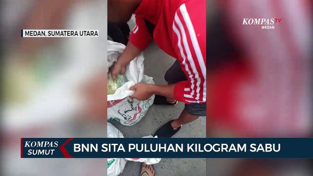 BNN Sita 40 Kg Sabu di Aceh dan Sumatera Utara