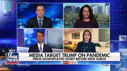 Media targets Trump on pandemic after nationwide protests slow down