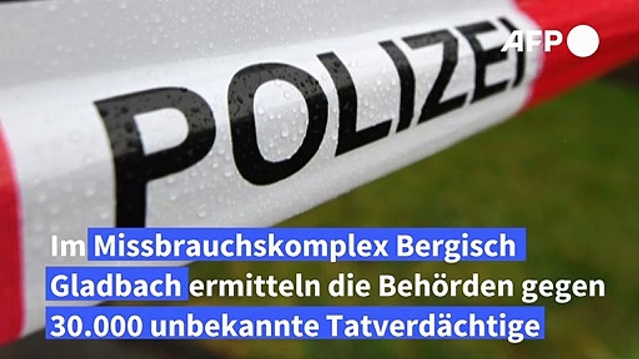 NRW-Justizminister: 30.000 Tatverdächtige im Missbrauchskomplex Bergisch Gladbach