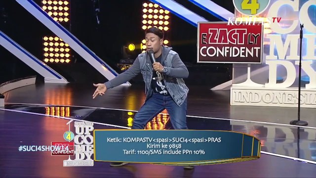 Stand Up Comedy Pras Teguh: Tagline Kurang Pas, Berani Kotor Itu Baik! - SUCI 4