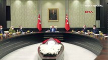 Cumhurbaşkanı Erdoğan başkanlığında kabine toplantısı başladı