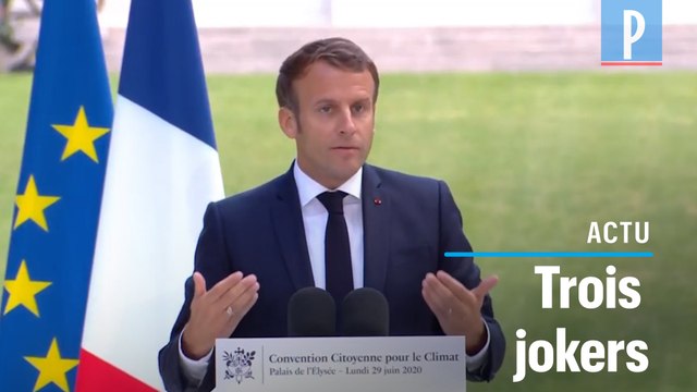Convention citoyenne : 110 km/h, taxe sur les dividendes, écocide... les trois refus de Macron