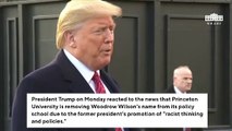 Trump Lashes Out Over Princeton Name Change