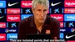 'Different opinions are normal'- Barca boss Setien plays down reports of rift