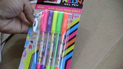 Flair Trendy Neon 5 pcs Pack Multicolor