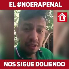 En pleno 2020 todavía creemos que no era penal...