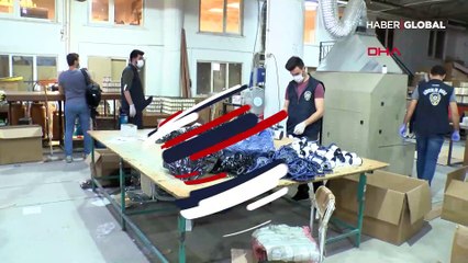 Beykoz'da 40 bin adet sahte araç filtresi ele geçirildi