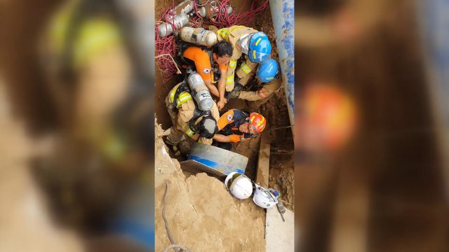 상수도배관 페인트 칠하던 작업자 2명 의식 잃어 병원 이송 / YTN