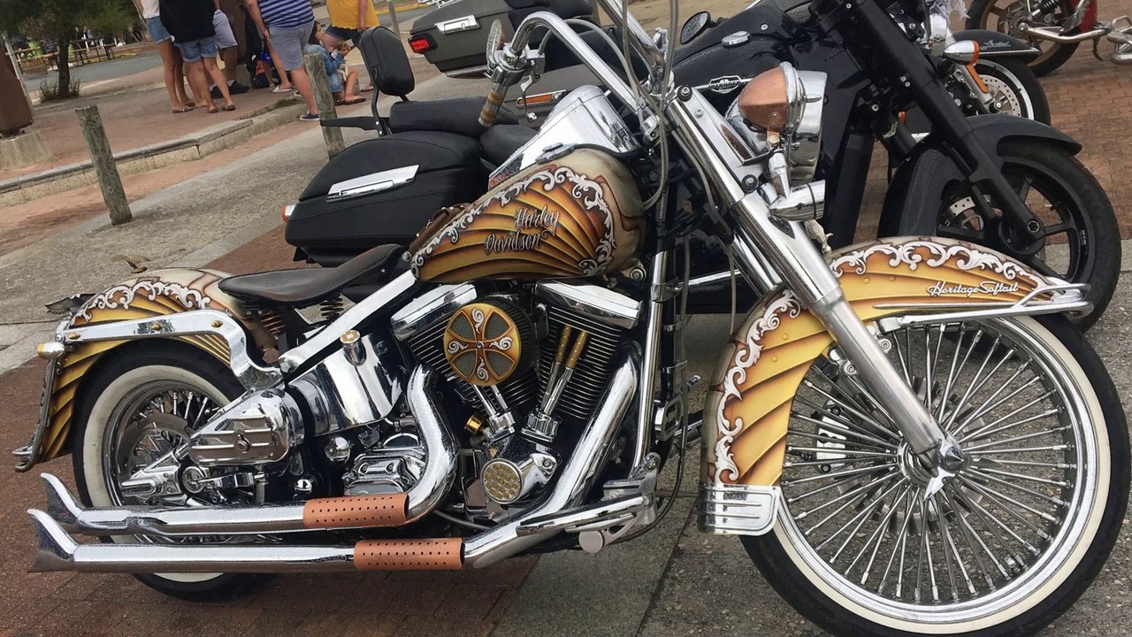 Les bécanes à Montalivet juin 2020