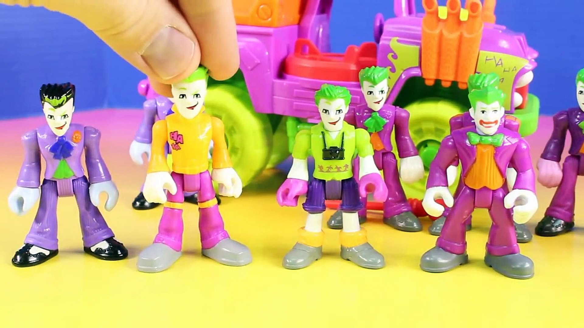 Imaginext joker surprise best sale vehicle