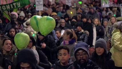 'It fits at the heart of Black Lives Matter': Grenfell survivors three years on - video