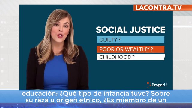 La llamada Justicia Social es realmente la personificación de la injusticia misma