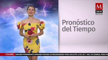 Cecilia Salamanca nos da el pronóstico del tiempo para este lunes 29 de junio