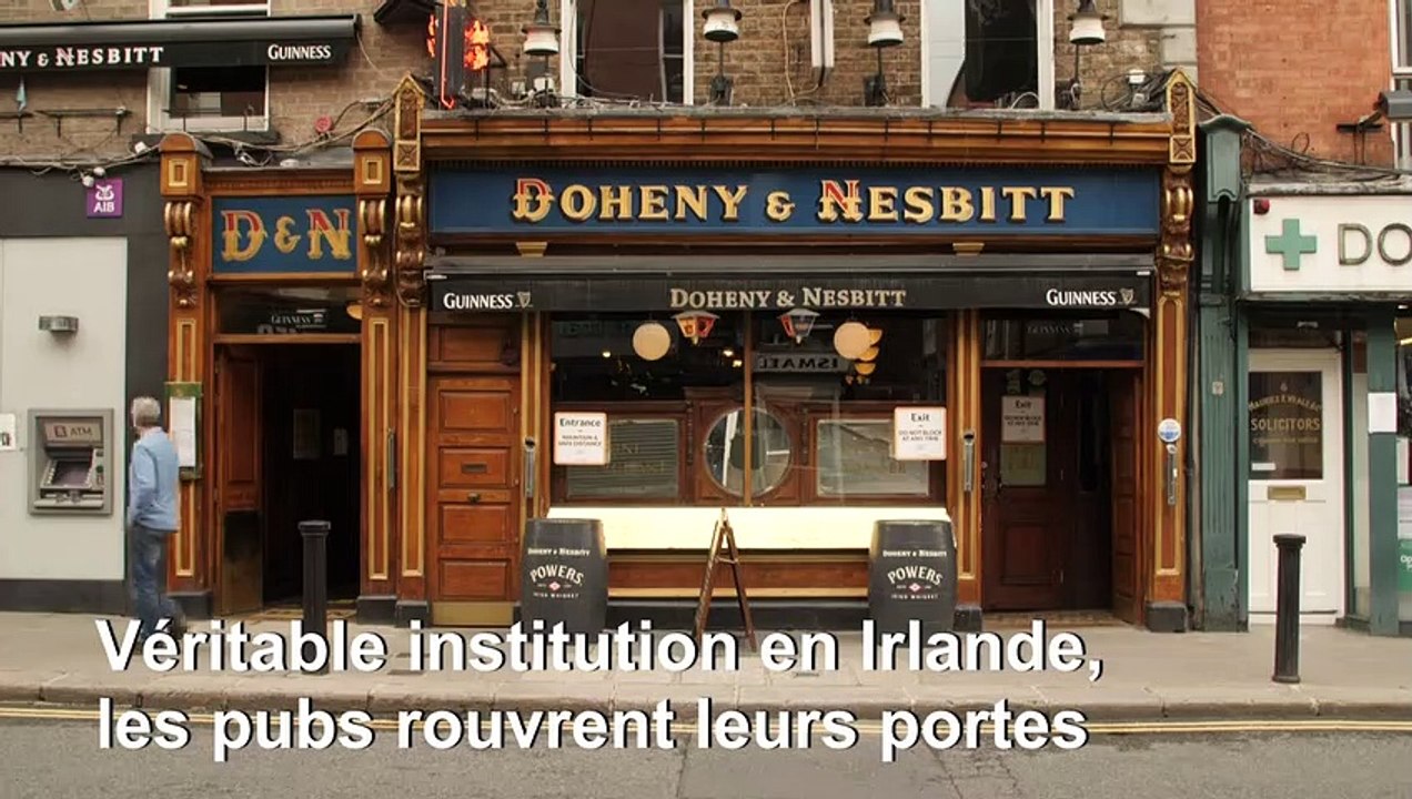Institution à Dublin, les pubs peuvent enfin rouvrir !