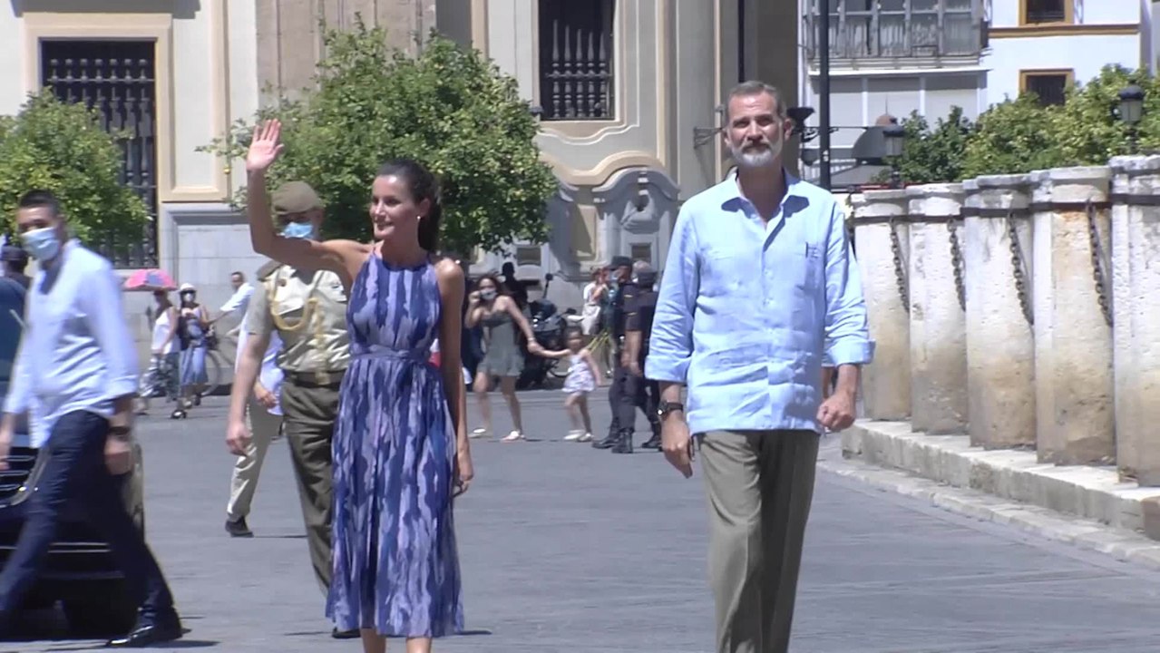 Moreno valora ante los Reyes el papel de los empresarios andaluces