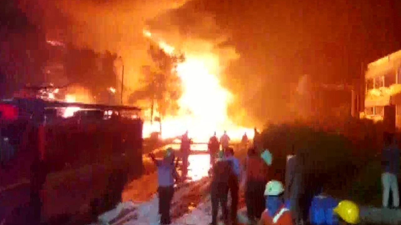Gujarat: Fire at chemical factory in Anand district