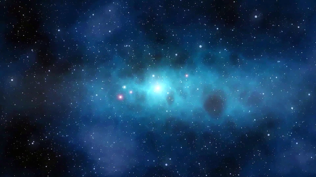 [NO COPYRIGHT ANIMATION]  Outer Space and Stars with Sound Effect