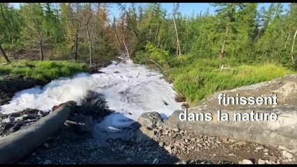 Arctique russe : des eaux usées rejetées dans la nature