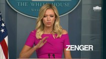 Reporter and Kayleigh McEnany spar over 