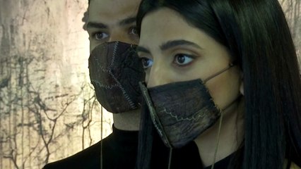 A Jordanian Chef Transforms Eggplant Peels Into Fashionable Face Masks